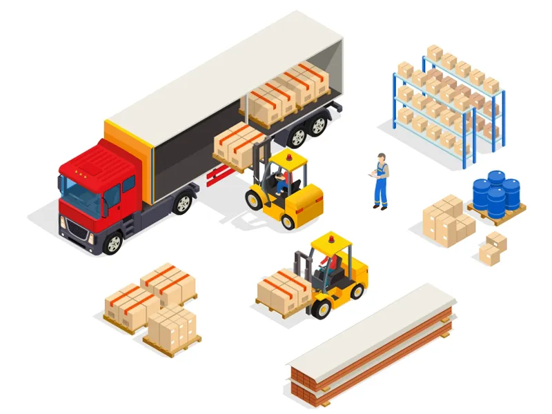 We first check your goods and plan the best possible shipping route​